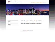 Tablet Screenshot of harbourviewinvest.com